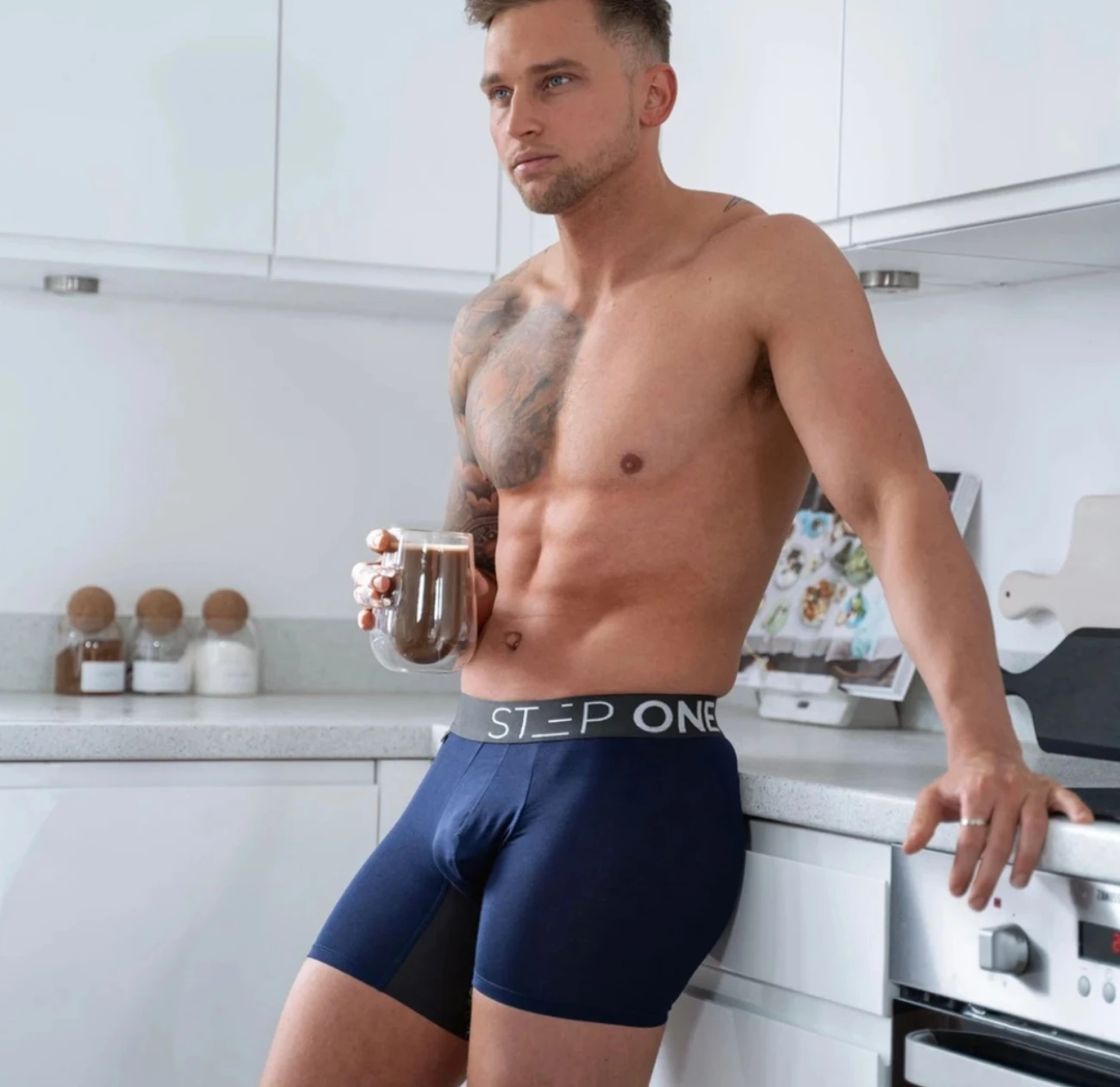 Step One underwear features an innovative design with bamboo fabric, ensuring breathability, softness, and a perfect fit for everyday comfort.