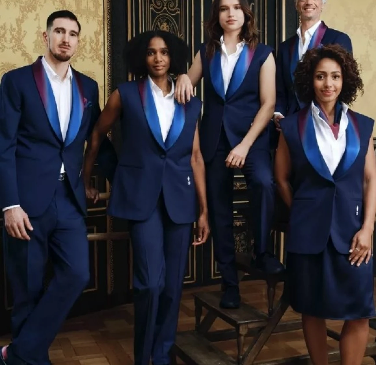 Le Coq Sportif’s vibrant and dynamic designs for France reflect the nation's rich fashion heritage while embracing contemporary sportswear elements. Bright colors and innovative materials showcase the perfect blend of tradition and modernity.
