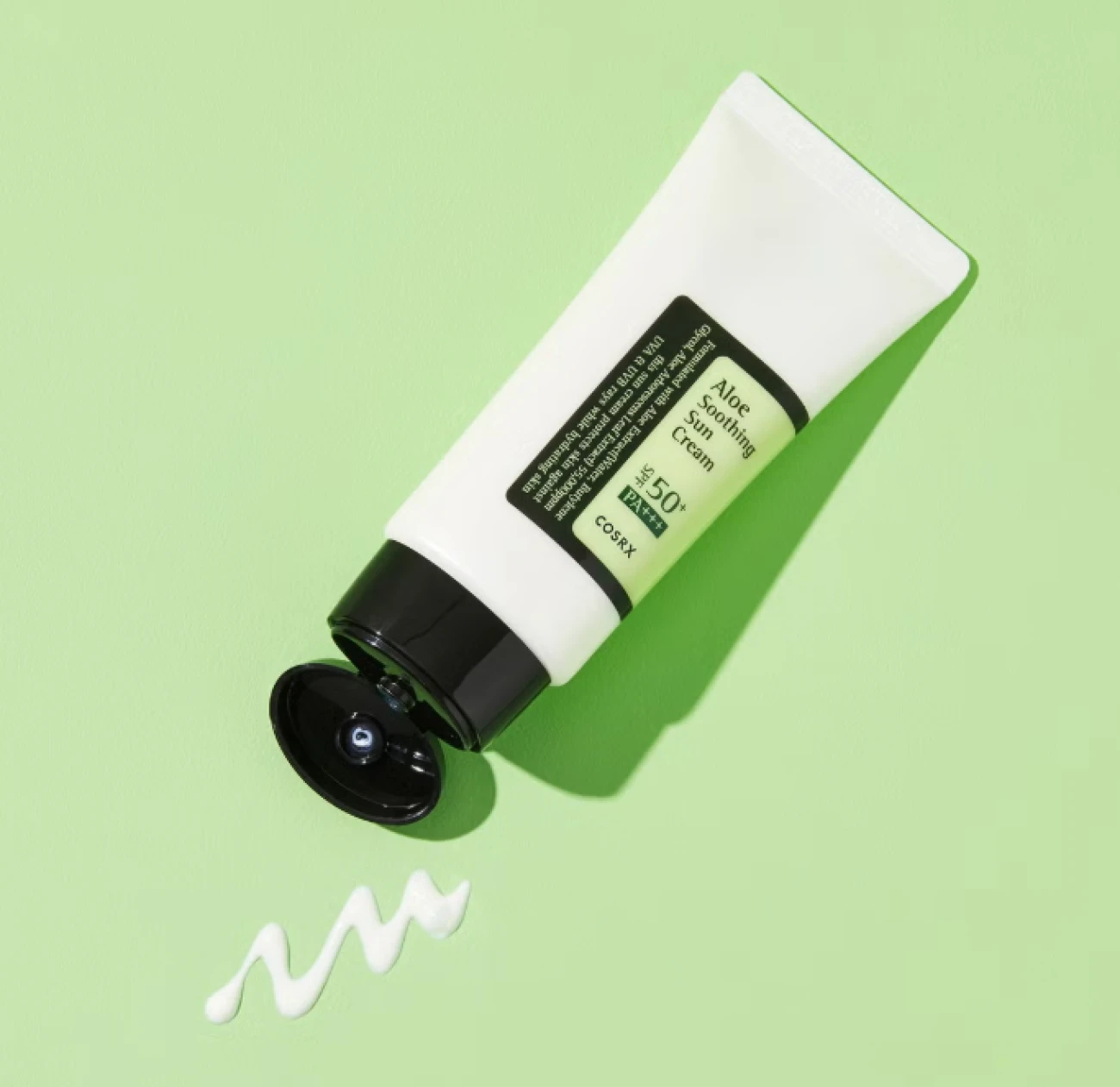 COSRX Aloe Soothing Sun Cream SPF 50 – Korean lightweight sunscreen for sensitive skin UK