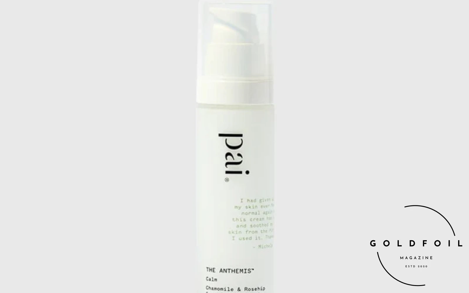 pai skincare the anthemis calming and hydrating moisturiser is perfect for those struggling with acne and breakouts. It is formulated for sensitive and eczema prone skin pai skincare the anthemis calming and hydrating moisturiser is perfect for those struggling with acne and breakouts. It is formulated for sensitive and eczema prone skin